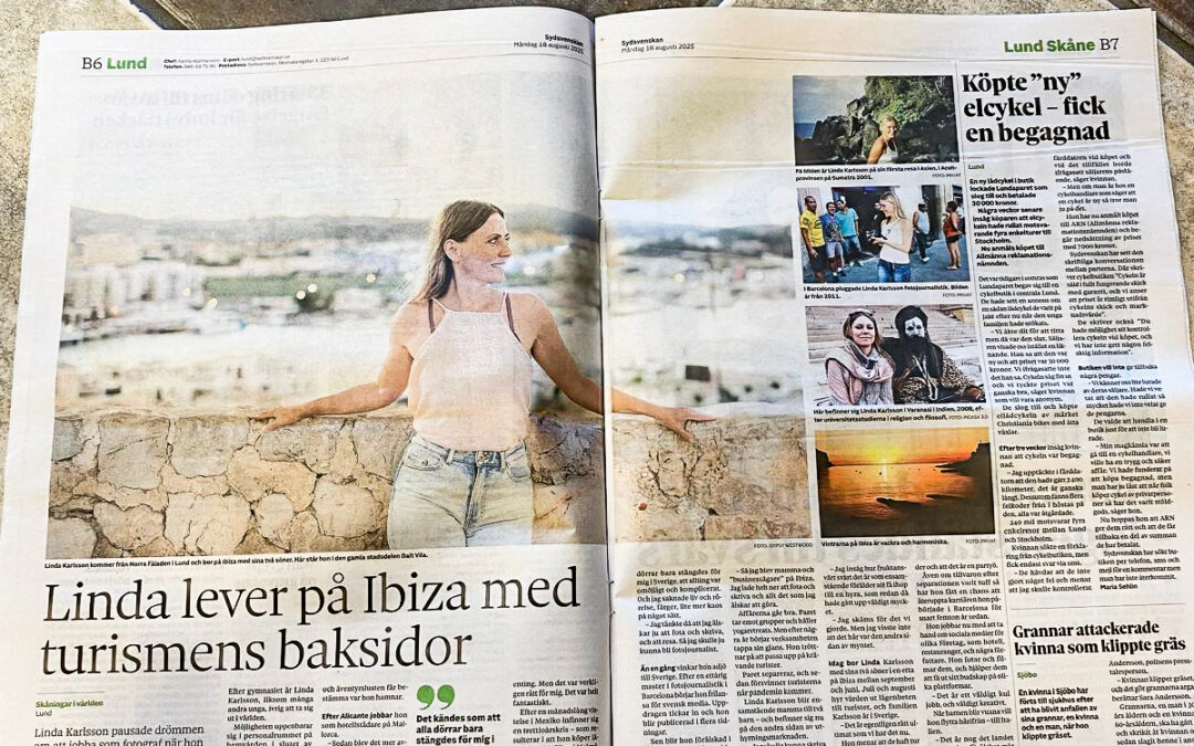 Linda Karlsson: From Lund to Ibiza, with a camera and a story